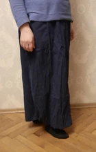 Skirts Maxi Elastic-Waist ZANZEA Elegant Corduroy Plus-Size Casual Womens Saia Robe