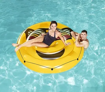 

43139 inflatable island diameter 188 cm BESTWAY smile and sunglasses