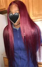 Peluca de malla con división media de 30 pulgadas, cabello humano liso brasileño Remy, prearrancado con pelo de bebé, parte T, 13x1