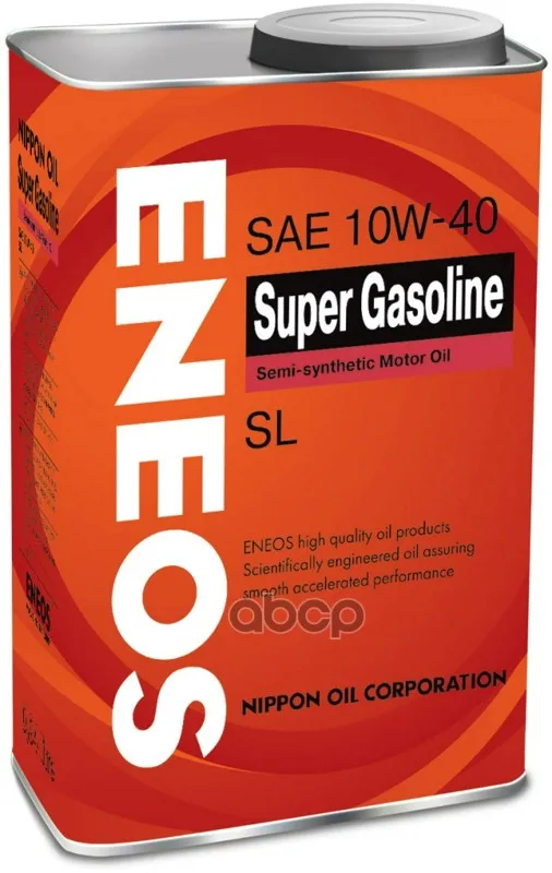 ENEOS Масло Моторное Полусинтетическое Eneos Sl 10w40 0.94л Oil1354