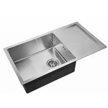 Мойка для кухни ZorG R 7844(цвет стальной, габаритные размеры 780 х 440, материал нержавеющая сталь, форма мойки одна ч