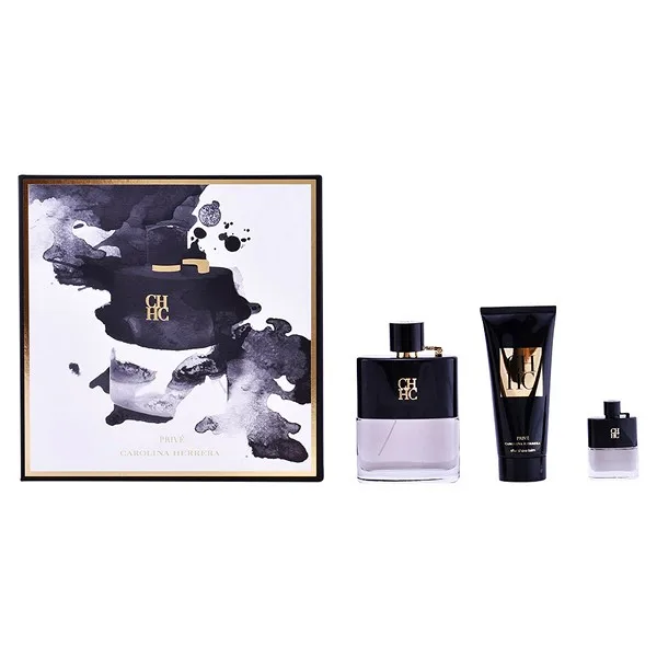Мужской парфюмерный набор Ch Prive Carolina Herrera(3 шт