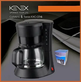 

COFFEE's drip KENEX 600W capacity 0,6L Close drip stop 6 cups