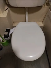 Water Bidet Toilet-Seat Non-Electric Warm Shattaf Dual-Nozzle Self-Cleaning Feminine