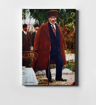 

Personalized Ataturk Canvas Print (50x70 cm.) 29