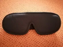 Mascarilla 3D para dormir, máscara suave acolchada para los ojos, cortina para vendar los ojos, ayuda para dormir