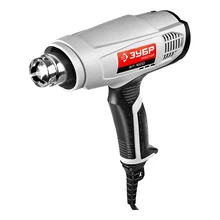 Фен технический ЗУБР ФТ-1600(Мощность 1600 Вт, 350-550 °C, термозащитный кожух, защита от перегрева