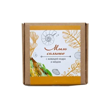 

Fat soap saltwater with oil Cedar and honey
