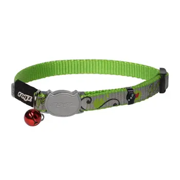 

Cat collar rogz reflectocat s-11mm 200-310mm Green