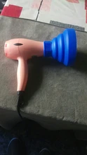 Cubierta difusora de secador de pelo, Gel de sílice resistente a altas temperaturas, accesorios plegables para secador de pelo, herramientas de salón de peluquería
