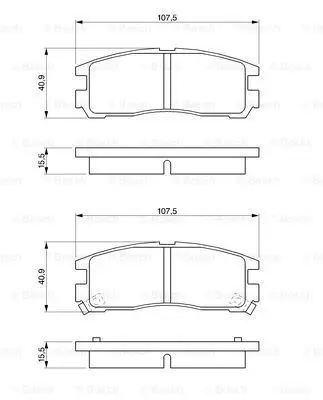 Колодки тормозные MITSUBISHI GALANT 92-04/PAJERO PININ 99-/SPACE | Автомобили и мотоциклы