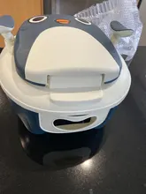 Portátil niños olla de baño de bebé plegable orinal asiento de entrenamiento niños niñas con cojín suave Bebe baño asiento de entrenamiento para el baño