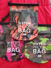 IKSNAIL 2L/5L/10L al aire libre seco bolsa seca impermeable saco flotar bucear plegable bolsas para Rafting en el río océano mochila