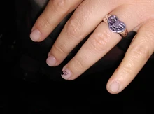 Anillos de Metal de Color plateado para mujer y hombre, joyería de fiesta de Metal Punk, cara llorando, corazón negro abierto redondo diseño de anillos