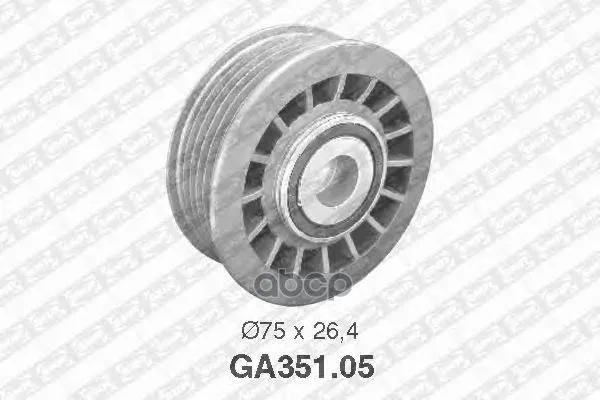 Ga351.05_ролик Обв.! Mb W201/W124 1.8-3.0