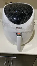 MIUI 4.6L Electric Air Fryer Oven MI-CYCLONE 360°Baking LED Touchscreen Deep Fryer without