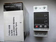 Over-Current-Protection Over-Under-Voltage-Relay Din Rail 63A Surge Adjustable Digital