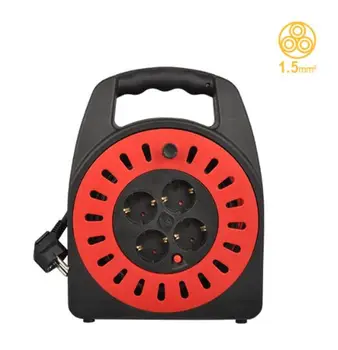 

Lengthening 4 socket 20 meter long easy to carry with handle