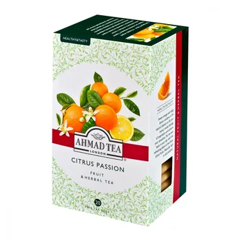 

Tea Ahmad "citrus passion", herbal, 20 bags