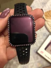 Protector de pantalla de cristal + cubierta para Apple Watch, 44mm, 40mm, iWatch, 42mm, 38mm, accesorios para Apple watch series 6 5 4 3 2