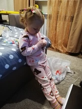 Los niños pijama ropa de bebé conjunto niños de dibujos animados ropa de dormir de algodón de otoño Pijamas niños niñas Pijamas de animales Pijamas conjunto