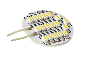 

LED lamp Bispina G4 2W DC 12V 18 SMD 3528 warm white chandelier home