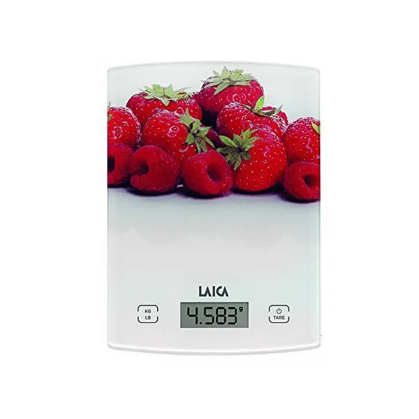 Цифровые кухонные весы LAICA KS1029 lcd клубника