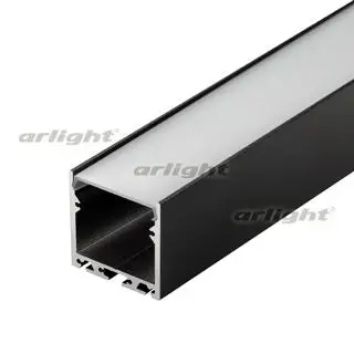 

027986 profile with screen sl-line-3535-2500 black + Opal-1 set Arlight