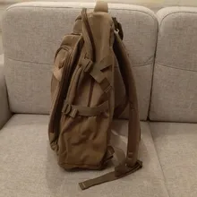 Canvas Backpack Mochila Rucksacks Notebook Schoolbags Laptop Travel-Shoulder Military