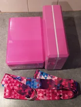 Bloque de Yoga EVA 2 uds., 1 Uds., cinturón de Yoga, Pilates, correa para ejercicio, deporte, moldeador corporal, entrenamiento de salud, gimnasio, cojín de refuerzo para el hogar