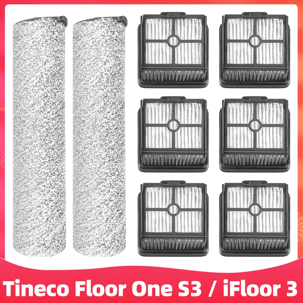 Universal Roller Brush and HEPA Filter Vacuum Cleaner Replacement Accessories