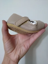 Zapatos de princesa para bebés recién nacidos, andador con velcro de suela dura (blanco, marrón, negro, paayawwhip, amarillo limón)