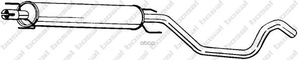 Глушитель Центральный Bosal арт. 286-423
