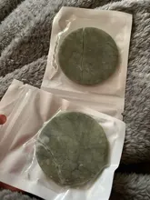Pegamento para extensión de pestañas, 1 unidad, piedra de Jade redonda, soporte adhesivo, almohadilla de pegamento para pestañas, paleta, herramienta de maquillaje