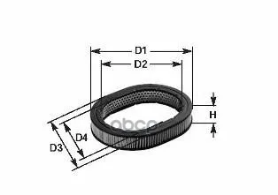 Фильтр Воздушный Honda: Accord Iii 85-89, Accord Iii Aerodeck 85-89 Clean filters арт. MA596