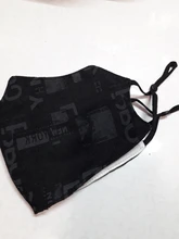 Moda carta cara impresa máscara doble capa lavable mascarilla de boca en algodón para adultos protección facial transpirable boca tapas Mondmasker