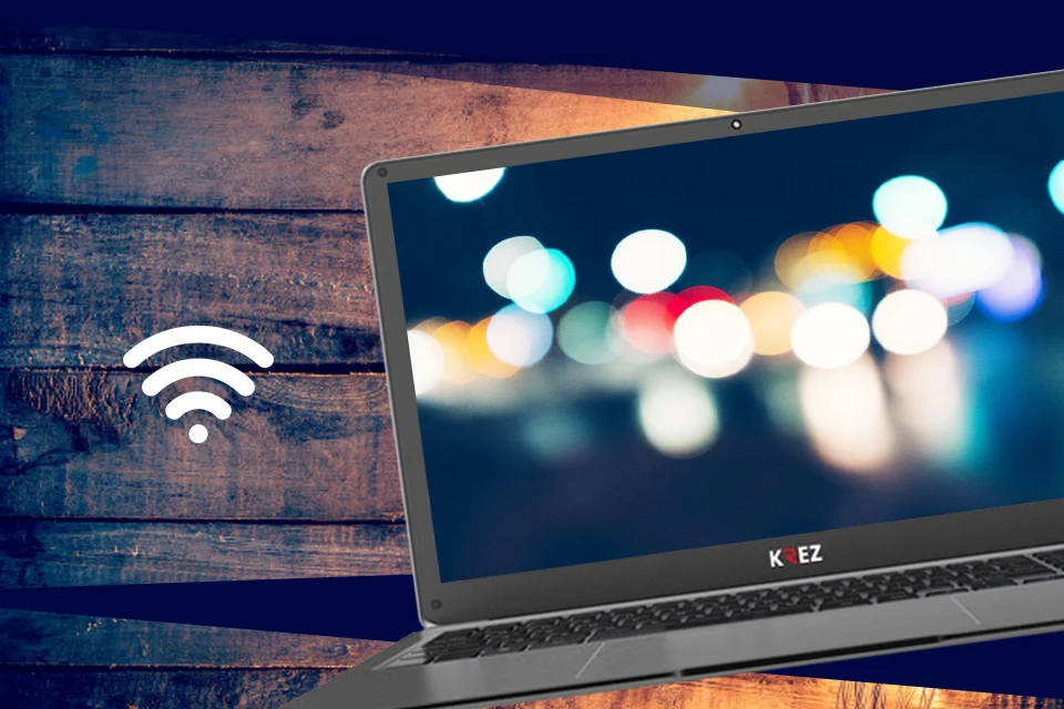 Ноутбук KREZ N1304 13.3" FHD/ Celeron N3350/ 3GB/ 32GB/ noODD/ Extra Bay for HDD SSD/ WiFi/ BT/ RJ45/Win10 PRO 64bit/ Black