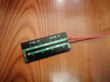 Panel Solar con cable extensible, células solares policristalinas epoxi estándar DIY, módulo de carga de batería de 30cm, 5,5 V, 0,38 W, 70ma