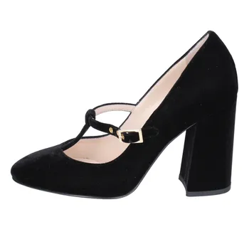 

LELLA BALDI pumps women Black Velvet