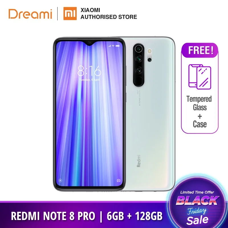 Global Version Xiaomi Redmi Note 8 PRO 128GB ROM