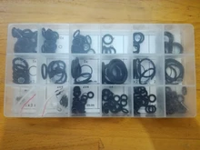 O-Ring Rubber Washer Seals-Set Car-Gasket Nitrile Assortment Black for High-Quality