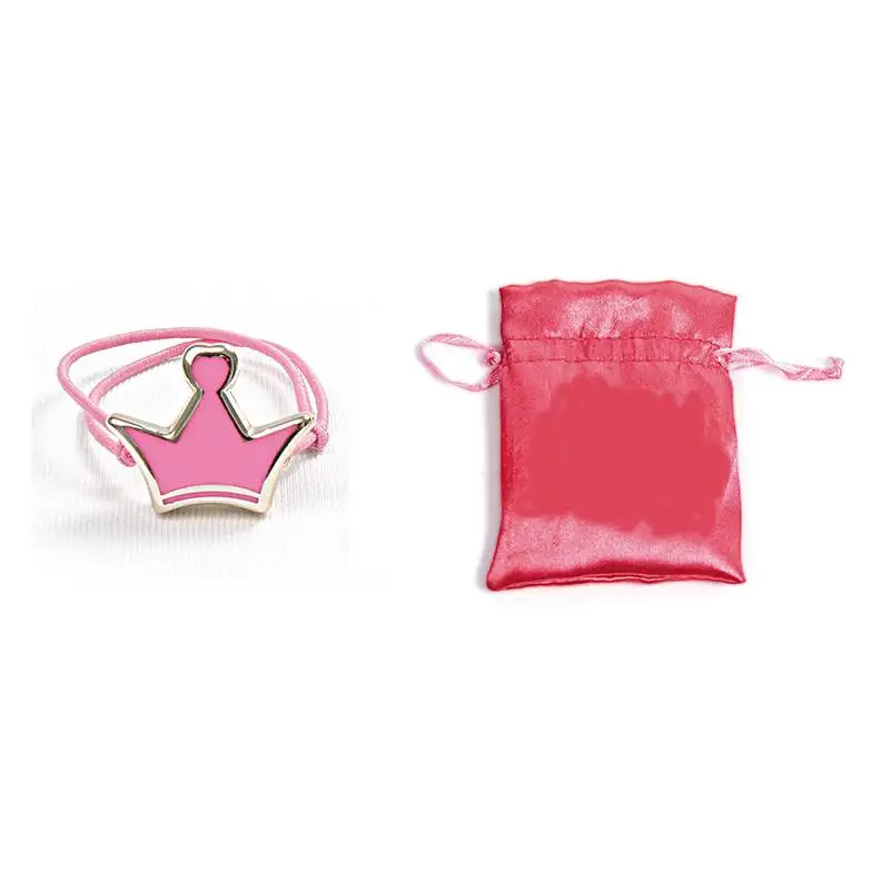 Pulsera Princesa Rosa Regolabile In Bolsa-Detalles, Regali E Regali Per Bodas, Comunità Baratos Originales Invitados