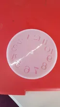 Uds árabe números reloj de silicona molde Artesanías hechas a mano reloj Moldes de resina epoxi para la fabricación de la joyería DIY encontrar suministros de herramientas