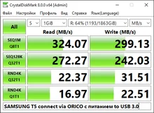 Splitter Power-Adapter Gen2-Hub ORICO USB3.1 Aluminum Super-Speed Samsung 10gbps 