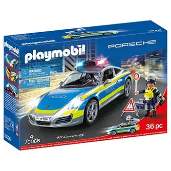 

PLAYMOBIL- Porsche 911 Carrera 4S Playset figures, multi-colored (70066)