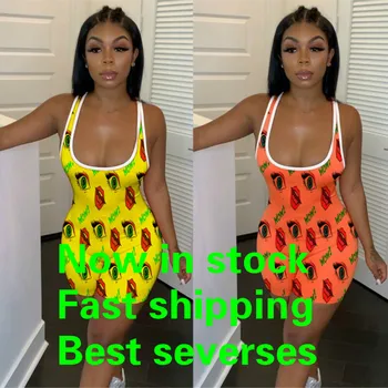 

Women Funny Printed Sleeveless Tight Fitting Casual Short Jumpsuits Fashion Bodycon Tank Top Club Romper