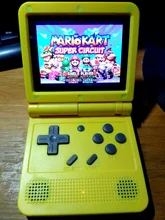 Handheld Console PS1 16-Simulators Dual-Open-System Retro New-Game Kids Powkiddy V90