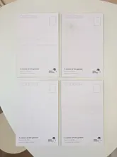 30 Uds. De tarjetas de decoración de felicitación, Postales grabables, pegatina de pared, póster pequeño, accesorios de fotos, papel de mensajes, papelería, regalo