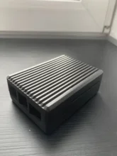 Enclosure Shell Cooling Raspberry Pi 4-Model for 4B Heat-Dissipation Metal Aluminum-Alloy-Case/passive