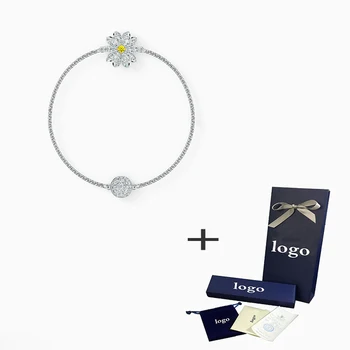 

SWA 2020 New Classic Fashion REMIX COLLECTION FLOWER STRAND bracelet for Wife and Mother's Birthday Memorial Romance Best Gift